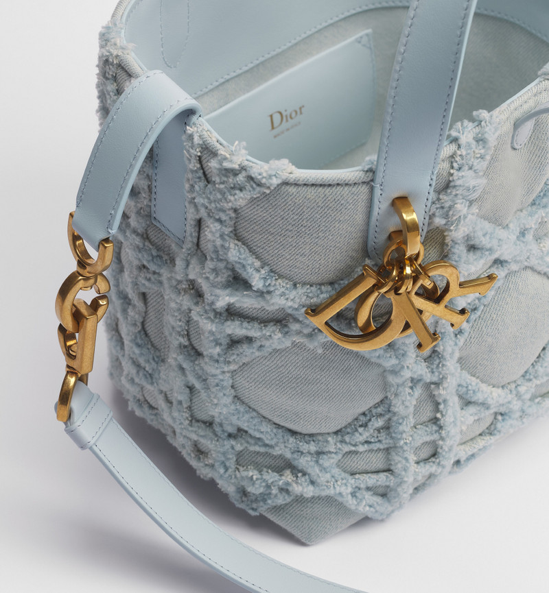 Small Dior Toujours Vertical Tote Bag 5