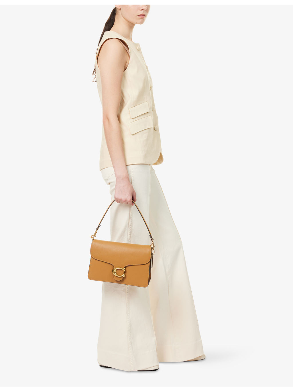 Slade Flap-Pocket Linen-Blend Vest - 2