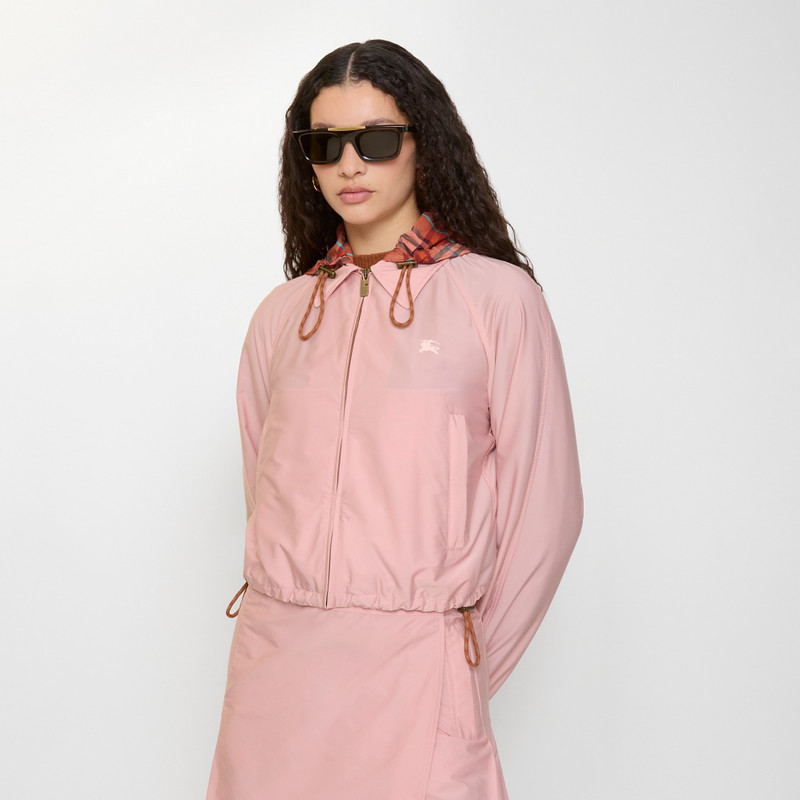 Burberry Cropped Newcott Hooded Jacket outlook