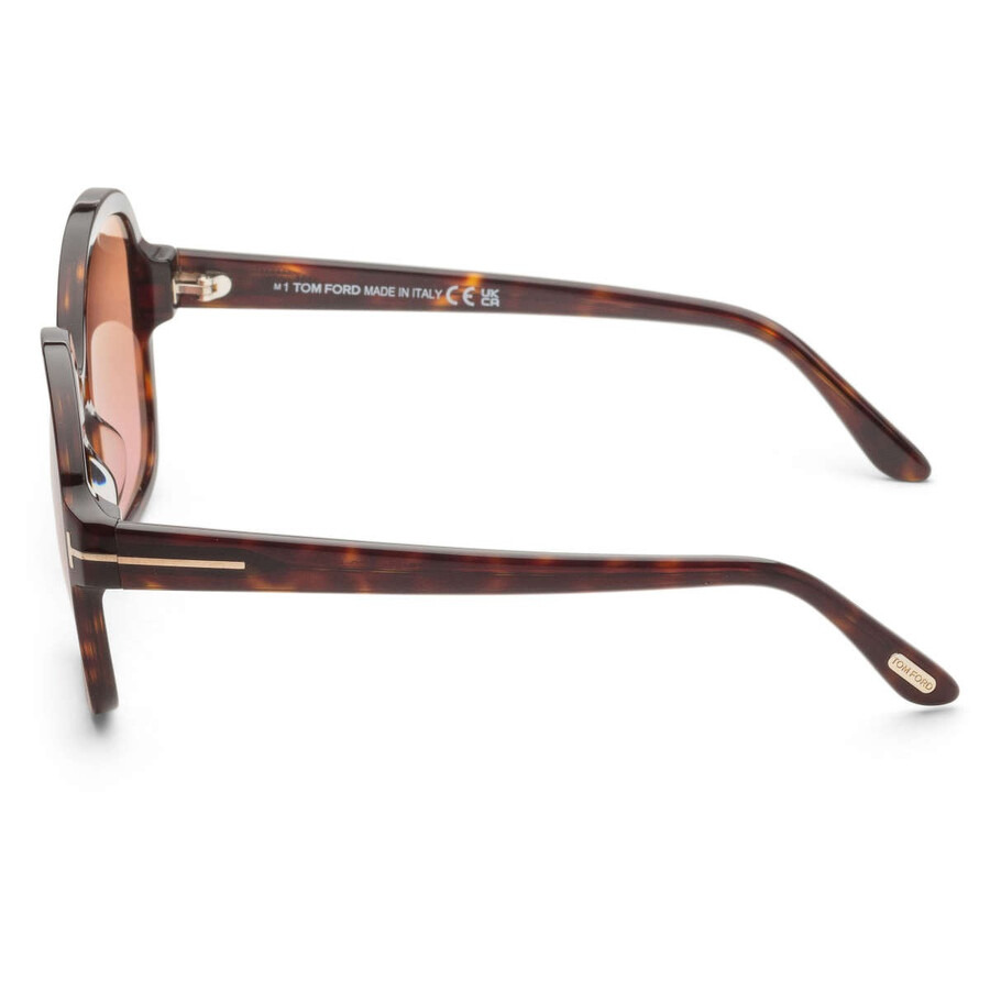 Tom Ford Hanley Brown Butterfly Ladies Sunglasses FT1034 52F 57 - 3
