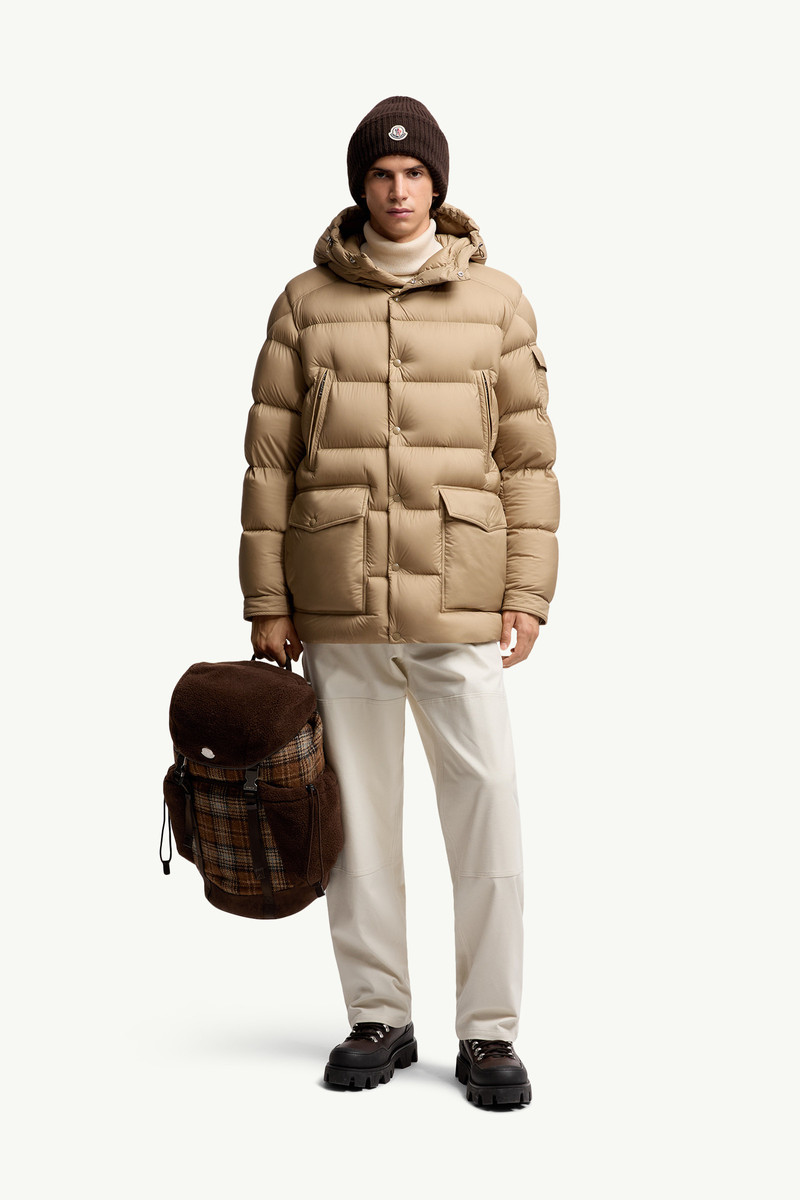 Moncler Bretagne Hooded Short Down Jacket outlook