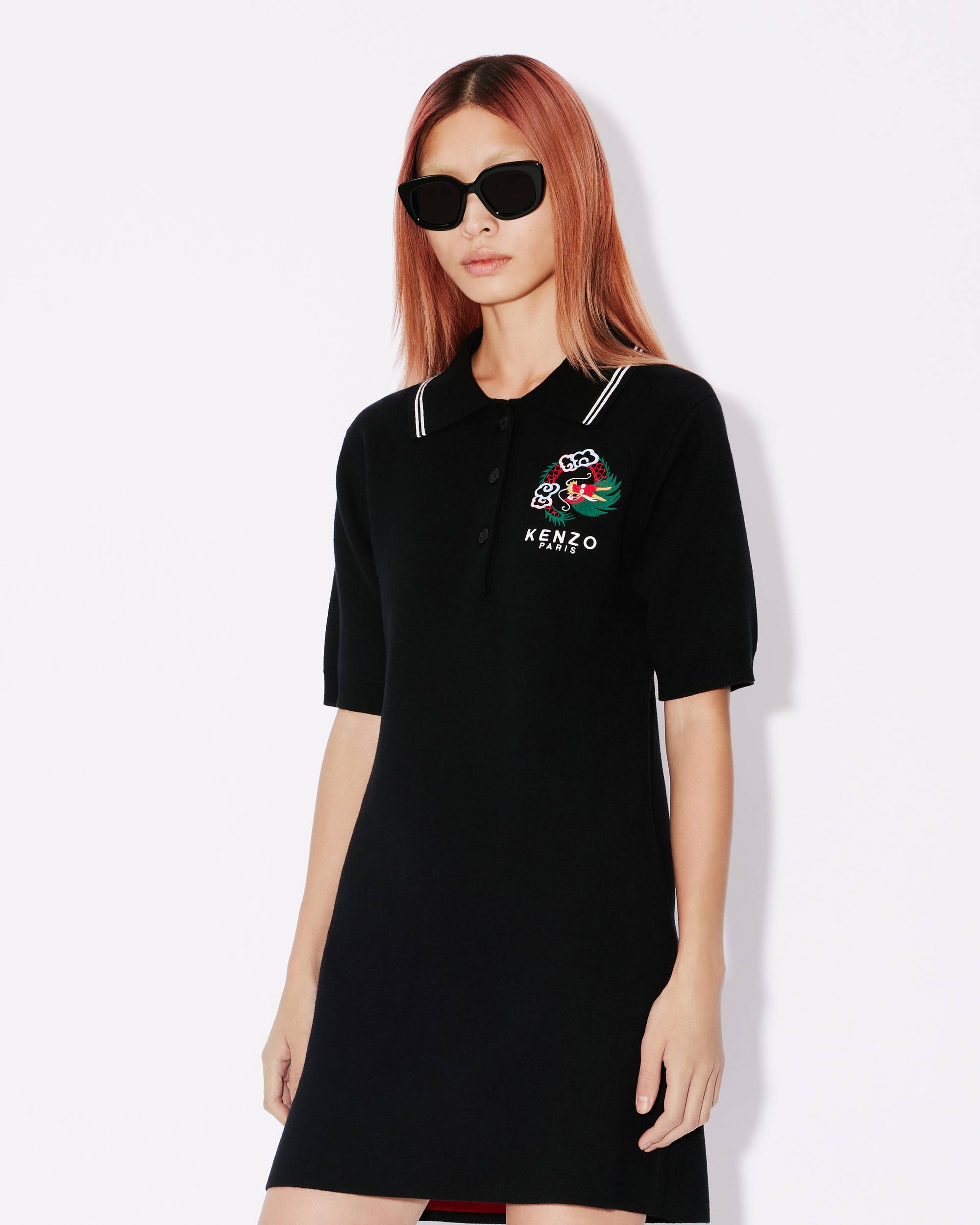 'Year of the Dragon' polo dress - 4