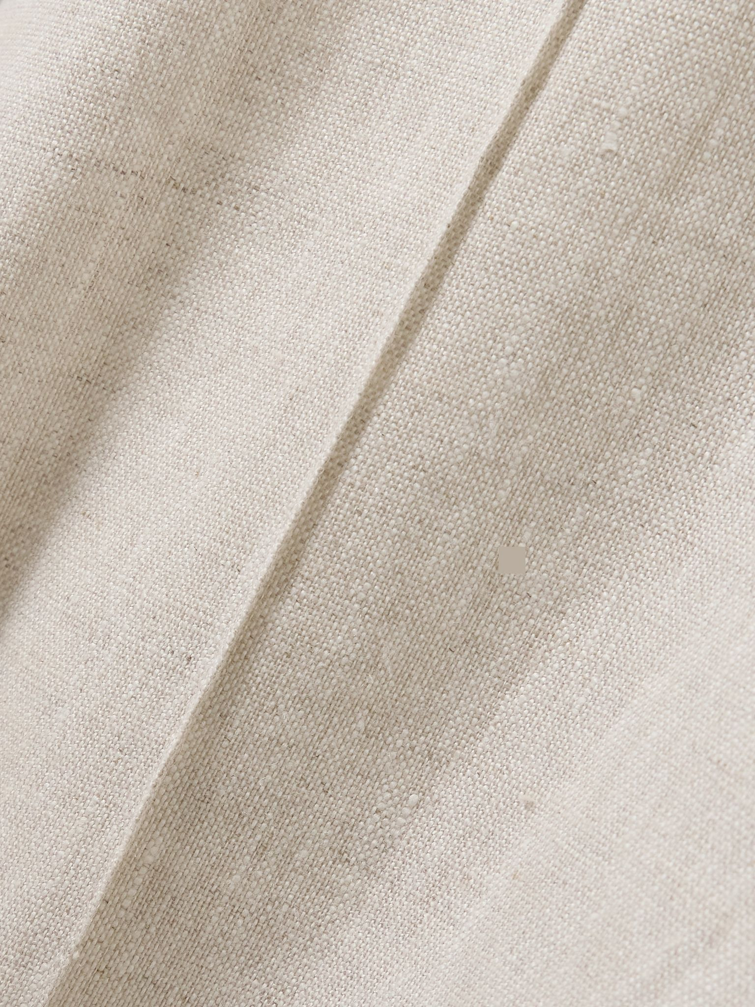 Encontrarte linen wide-leg pants Off-white - 4