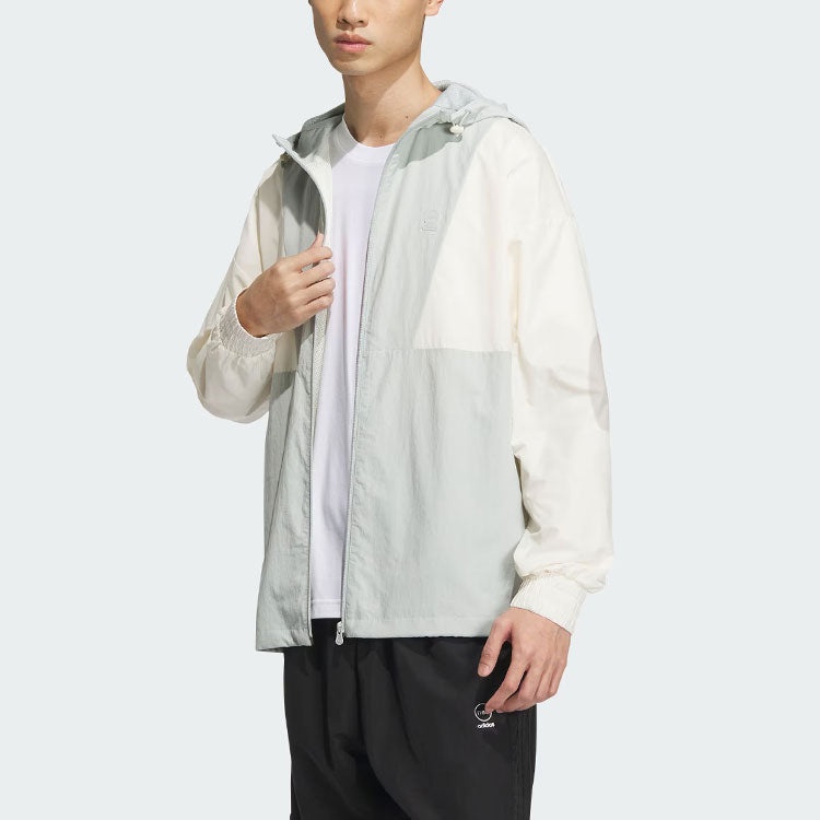 adidas Neo Essentials Windbreaker Jackets 'White' IK5058 - 4