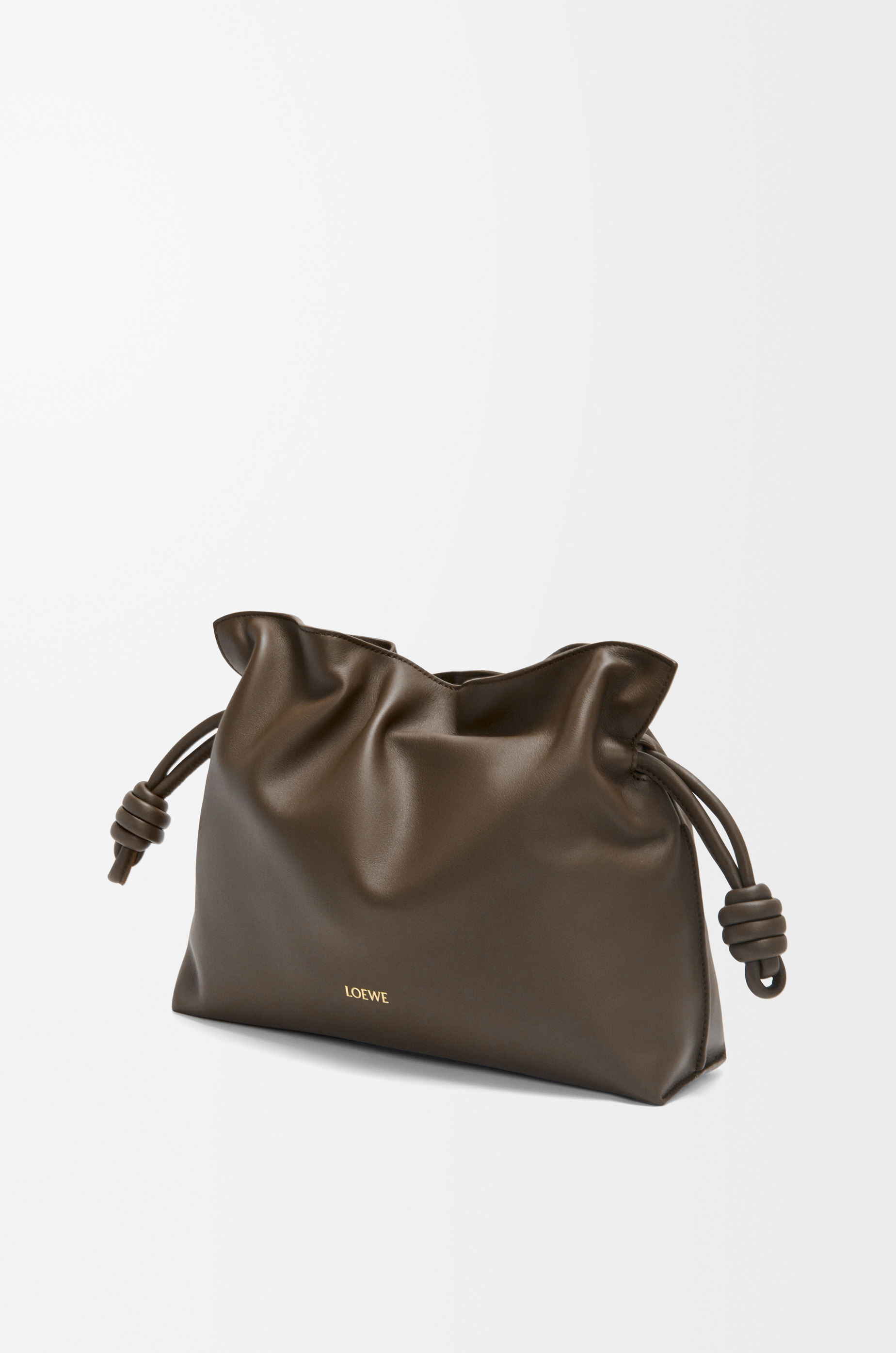 Medium Flamenco clutch in nappa calfskin - 4
