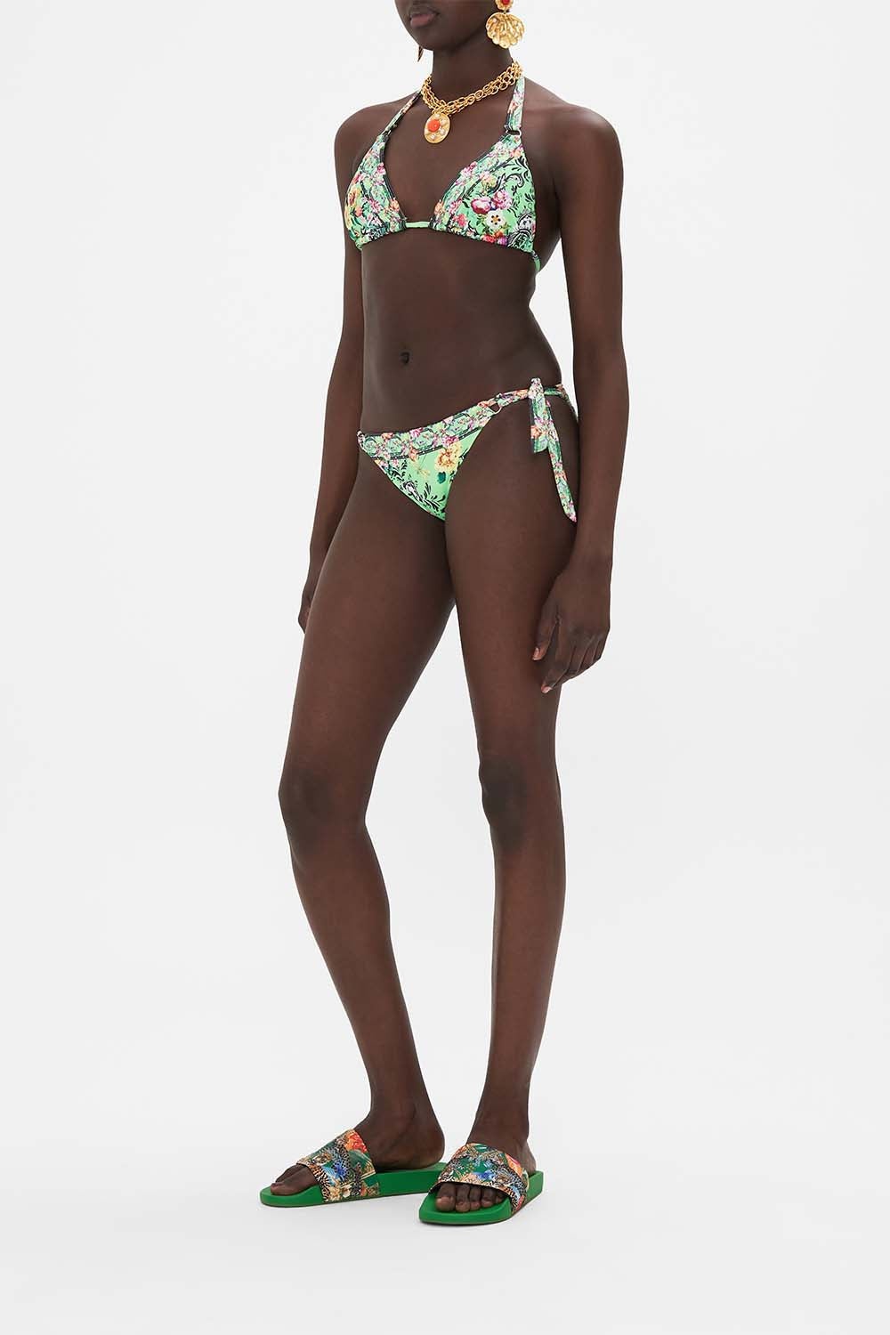 SOFT TIE TRI BIKINI WITH TRIMS - 4