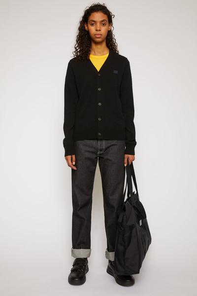 Acne Studios Cardigan sweater black outlook