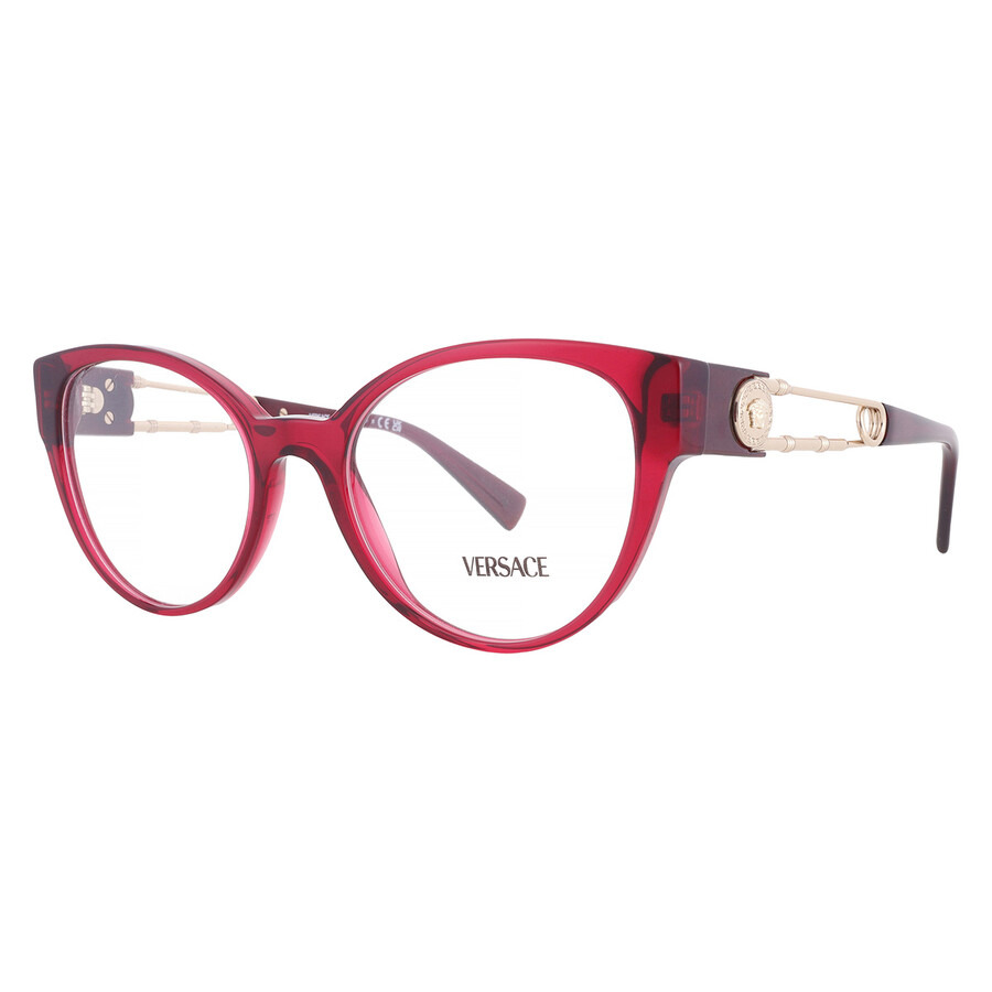Versace Demo Cat Eye Ladies Eyeglasses VE3307 388 52 - 2