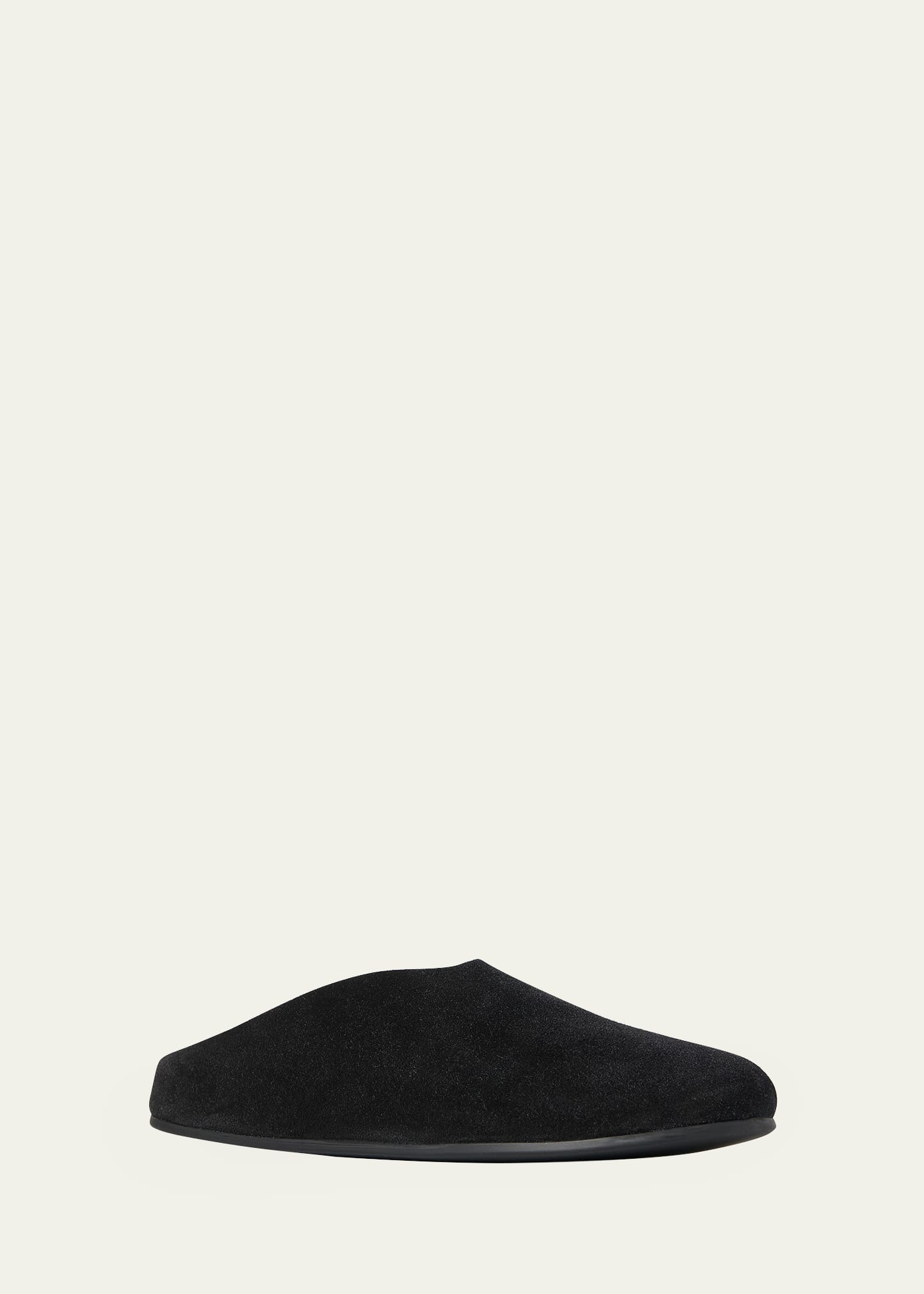 Hudson Suede Slide Mules - 2