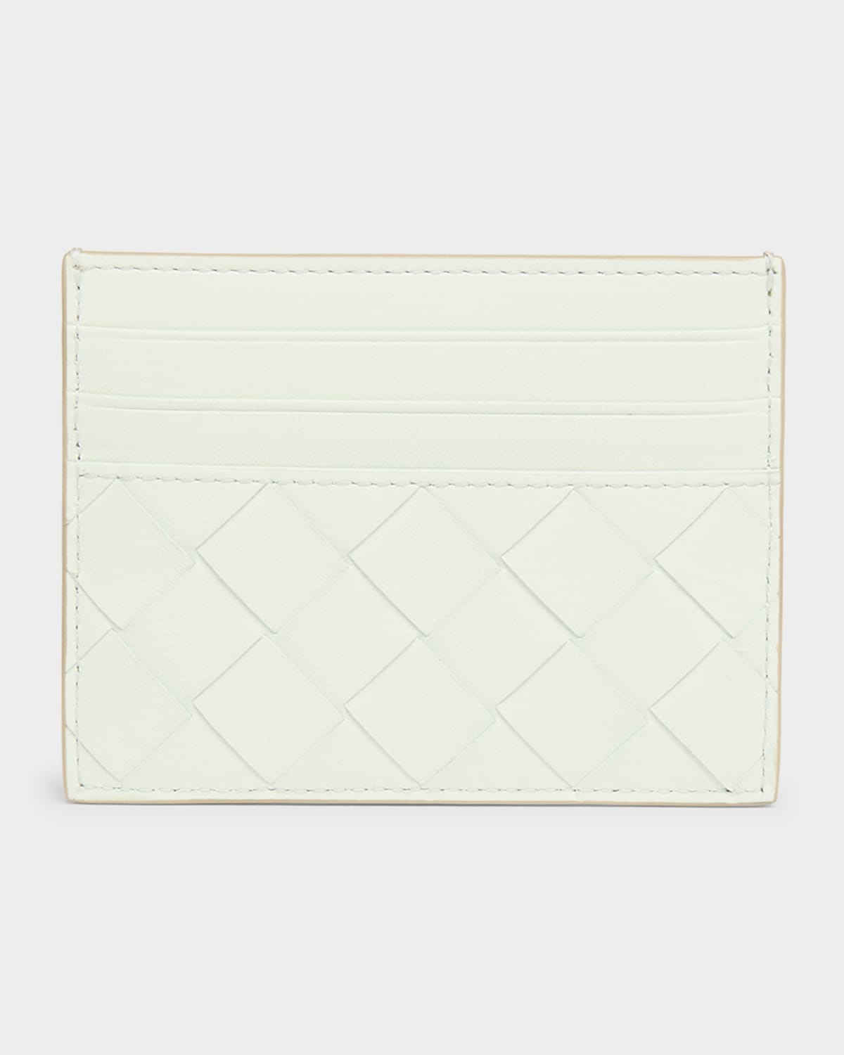 Intrecciato Leather Card Holder - 3
