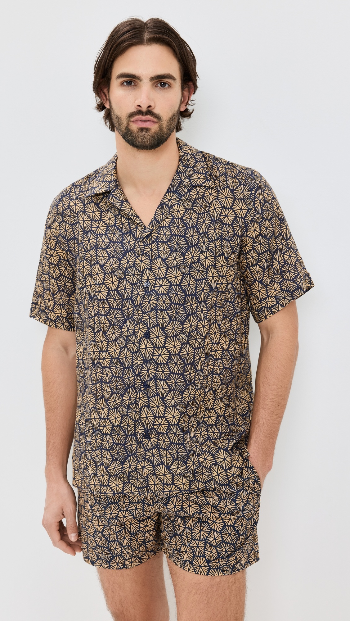 Charli Linen Camp Shirt - 1