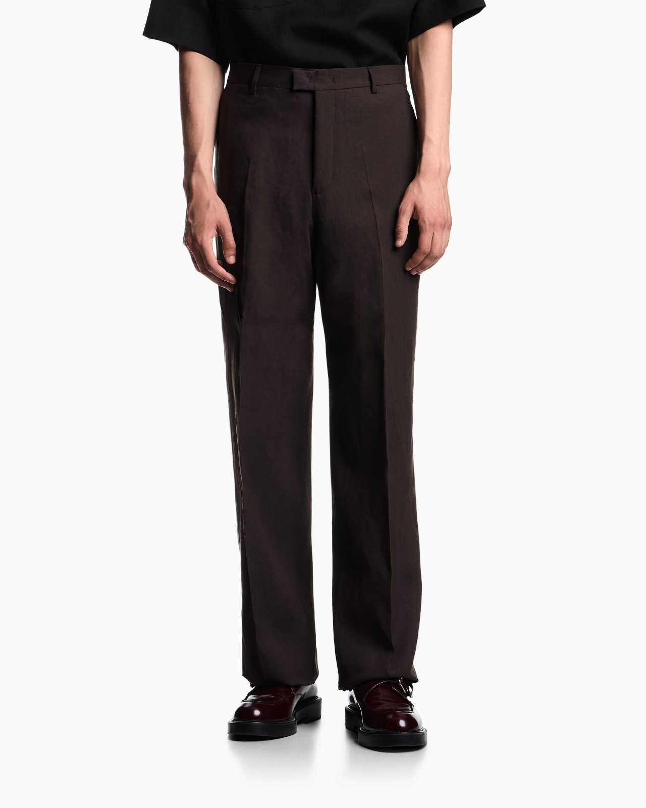 PURE LINEN TROUSERS - 4