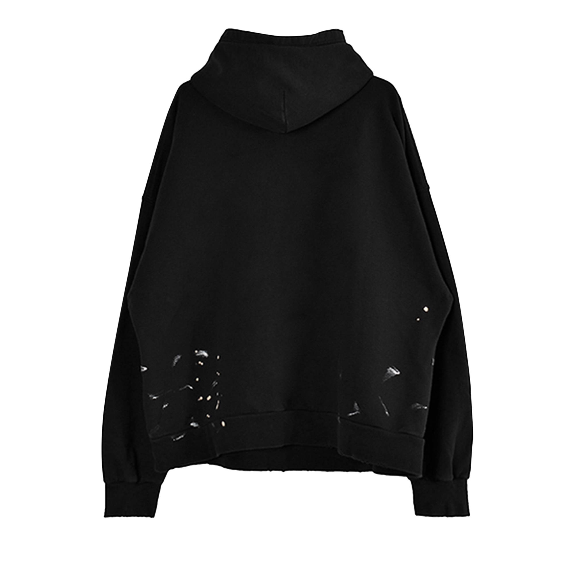 Balenciaga Wide Fit Hoodie 'Washed Black' - 2