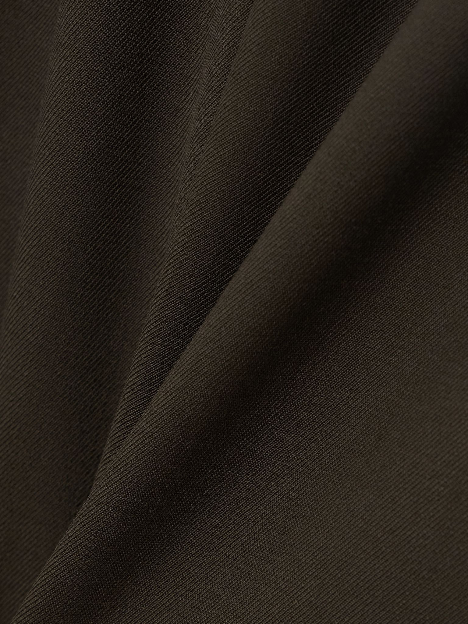Bead-embellished wool-blend twill maxi dress Dark brown - 4