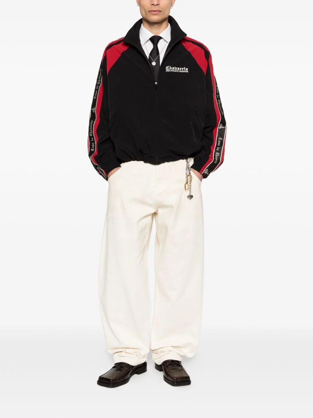 Casa side-stripe jacket - 1