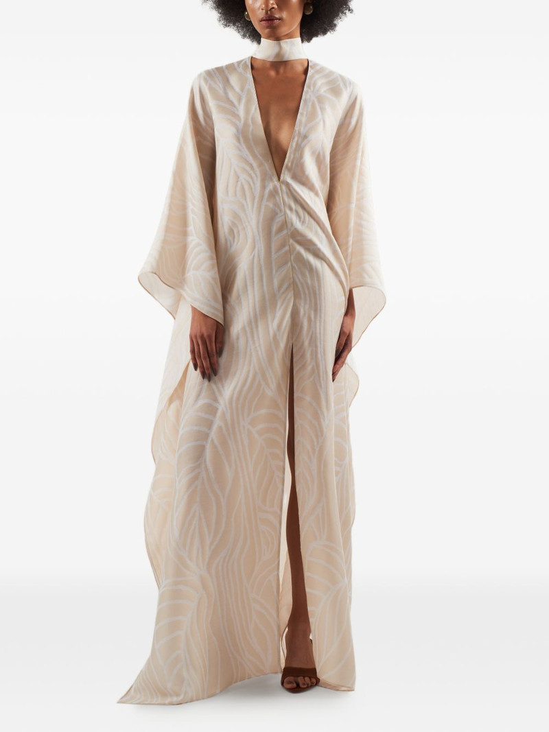 Taller Marmo Completely OOO tie-neck maxi dress outlook