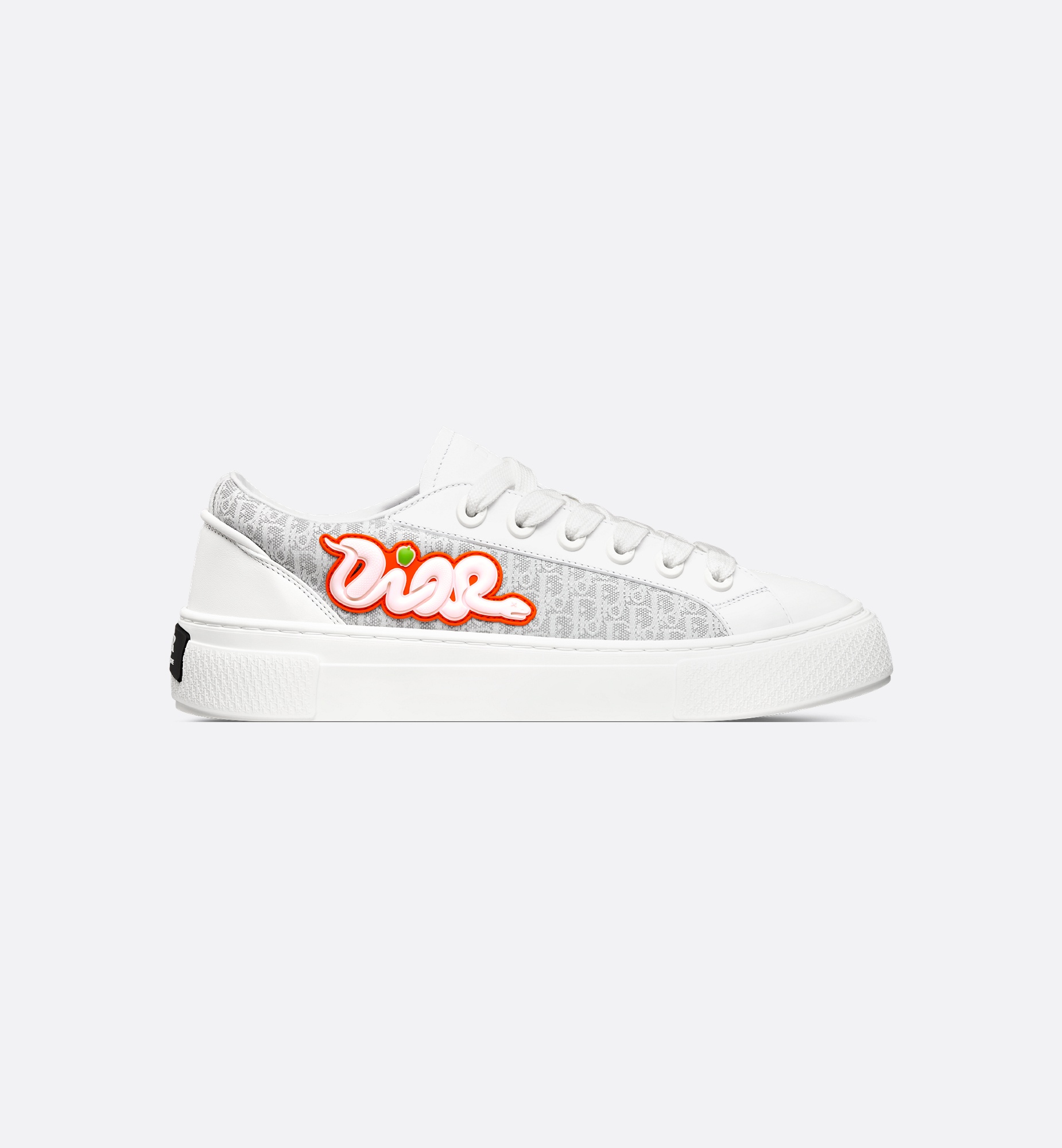 ◆Dior◆ DIOR AND KAWS B33 スピンスニーカー Dior And Kaws B33 Pink Calfskin / Gray - Jan 2025