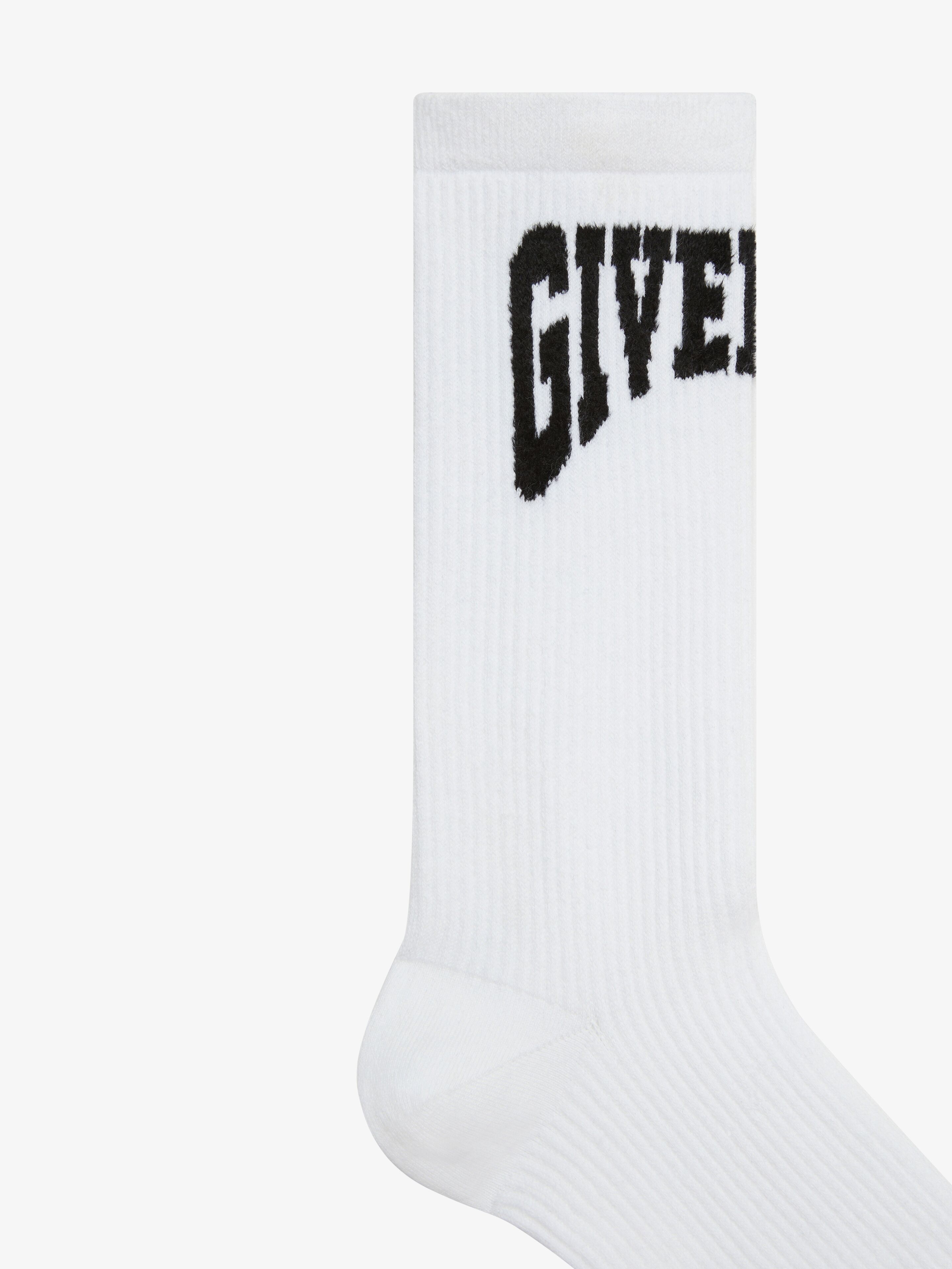 GIVENCHY COLLEGE SOCKS IN COTTON - 2