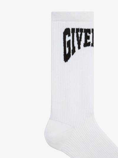 Givenchy GIVENCHY COLLEGE SOCKS IN COTTON outlook