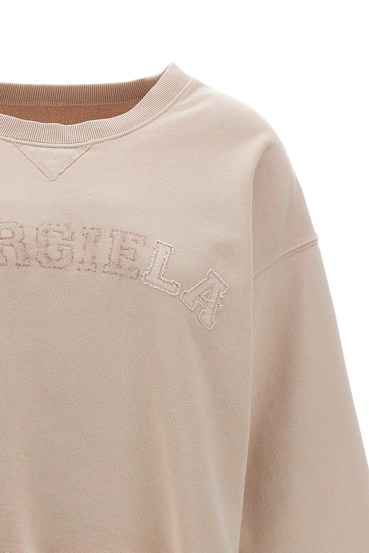 Logo embroidery sweatshirt - 4