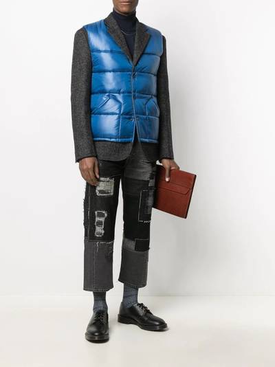 Junya Watanabe MAN padded panel blazer outlook