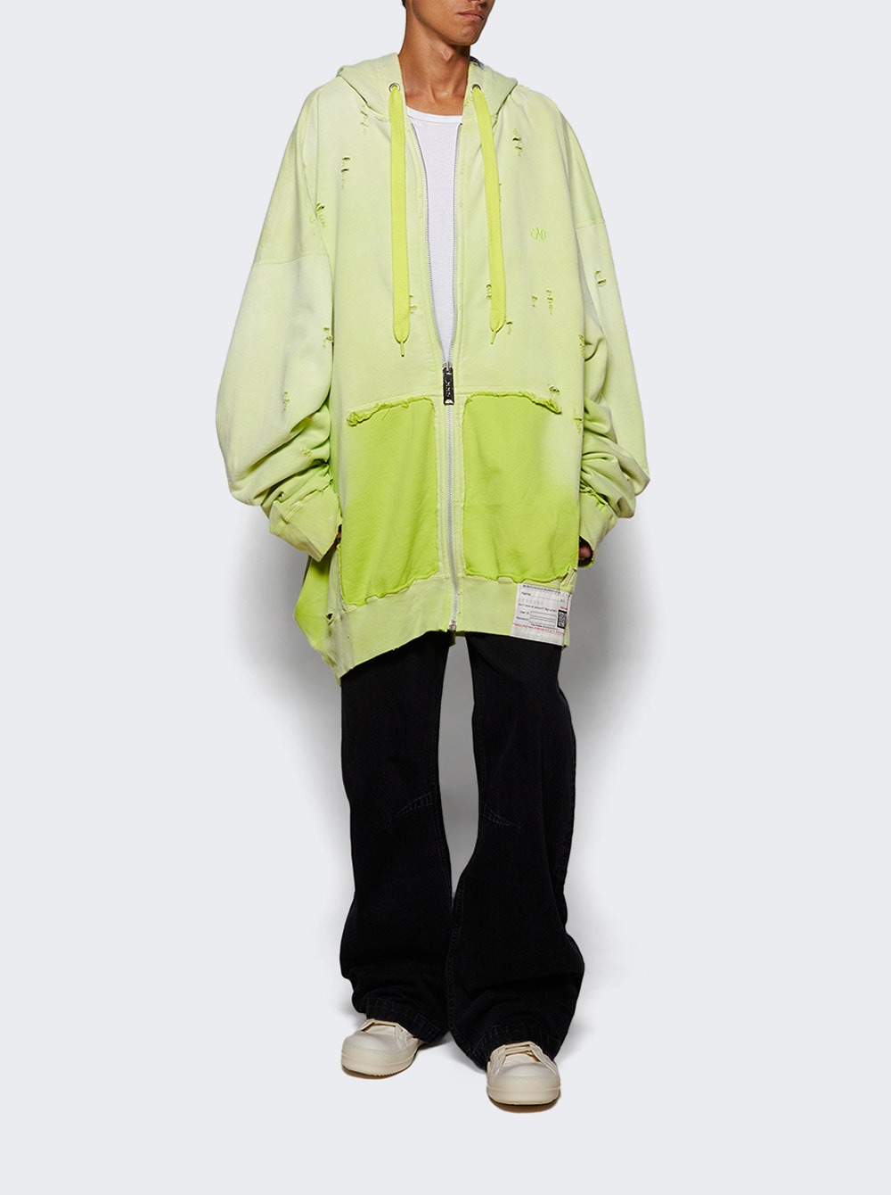 Sun Faded Huge Parka Yellow - 5