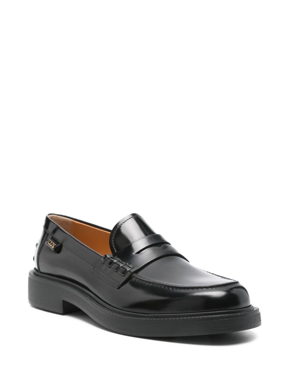 penny-strap leather loafers - 2