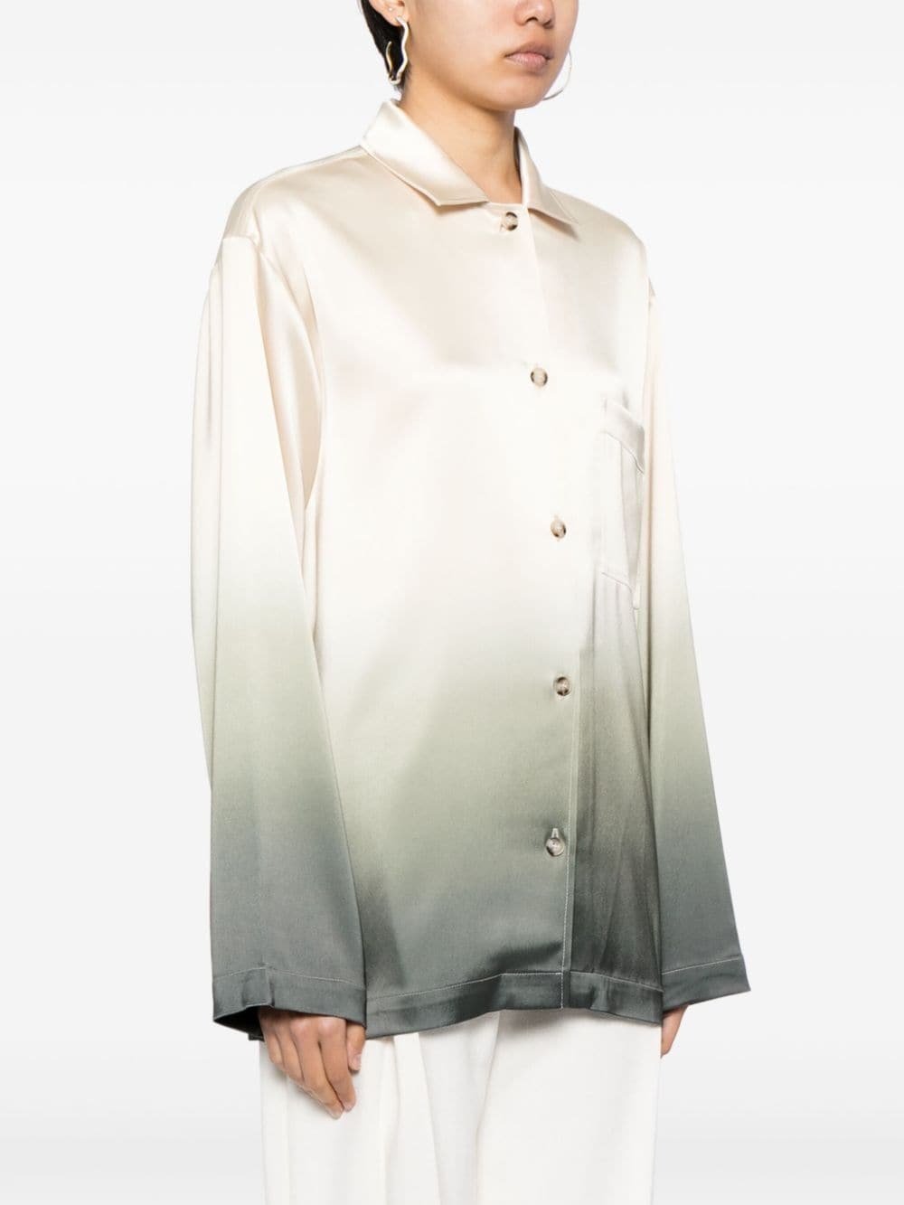 Jelmer ombrÃ©-effect satin shirt - 3
