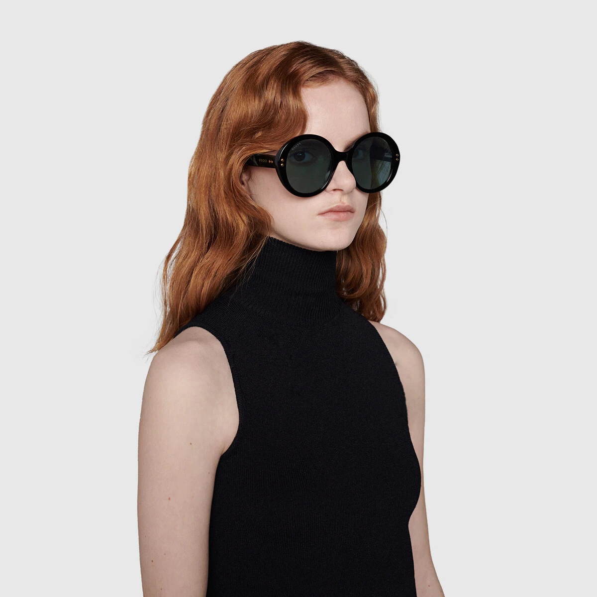 Round frame sunglasses - 3