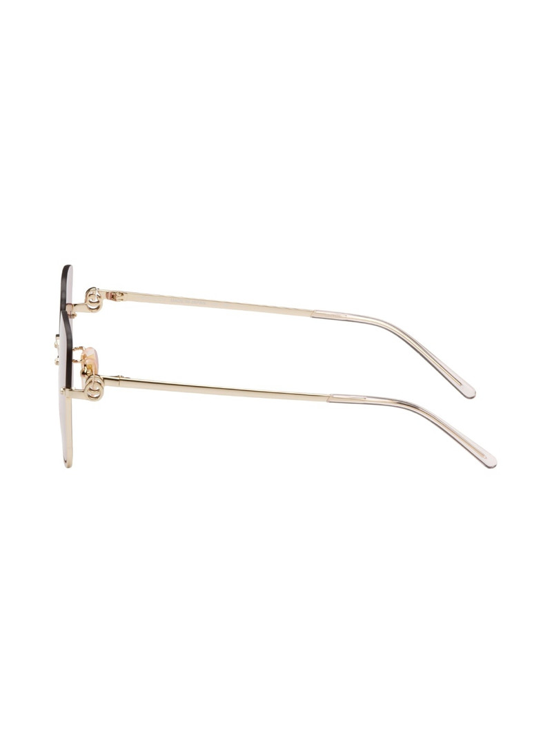 Gold Square Sunglasses 3