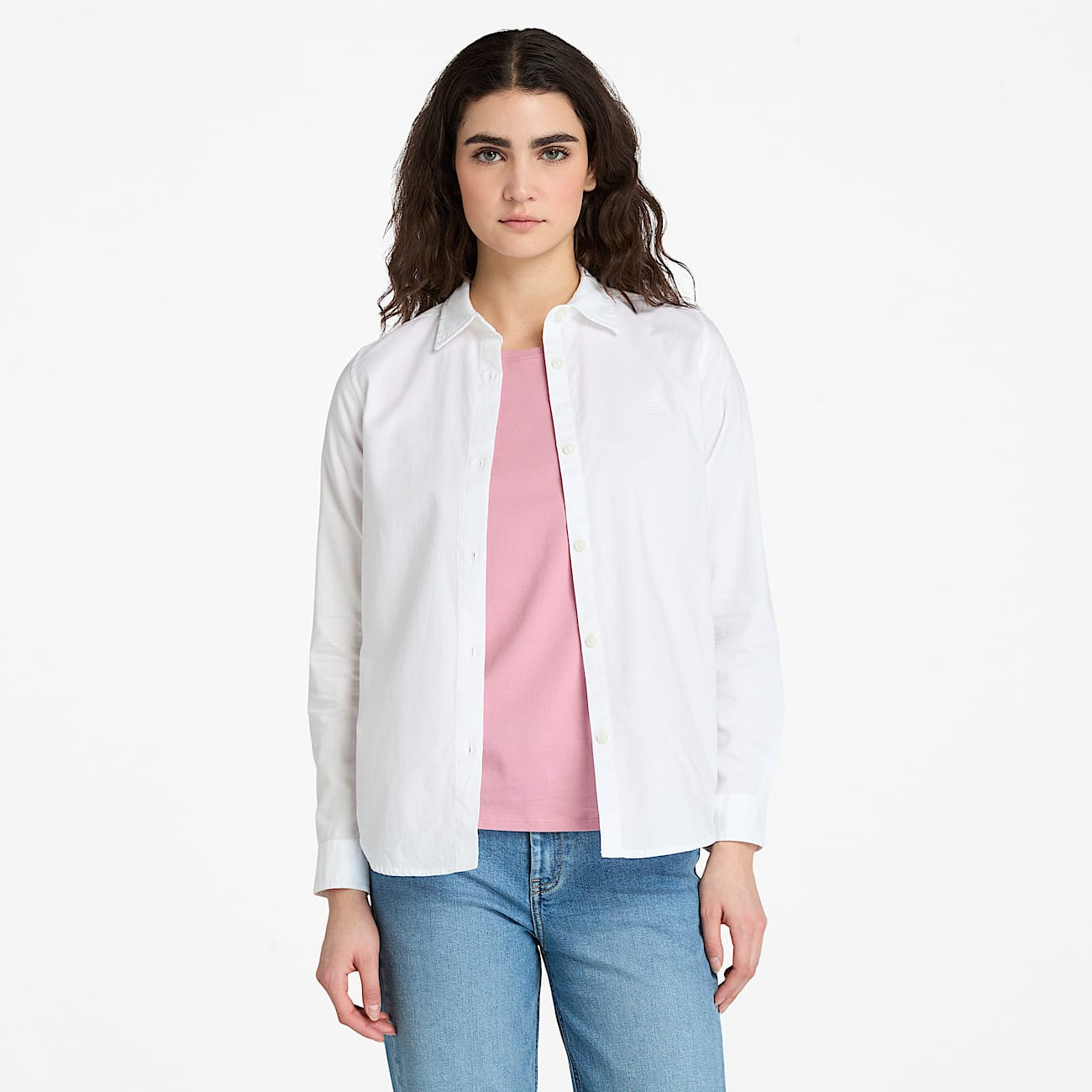 Women's Timberland® Oxford Long-Sleeve Shirt - 2