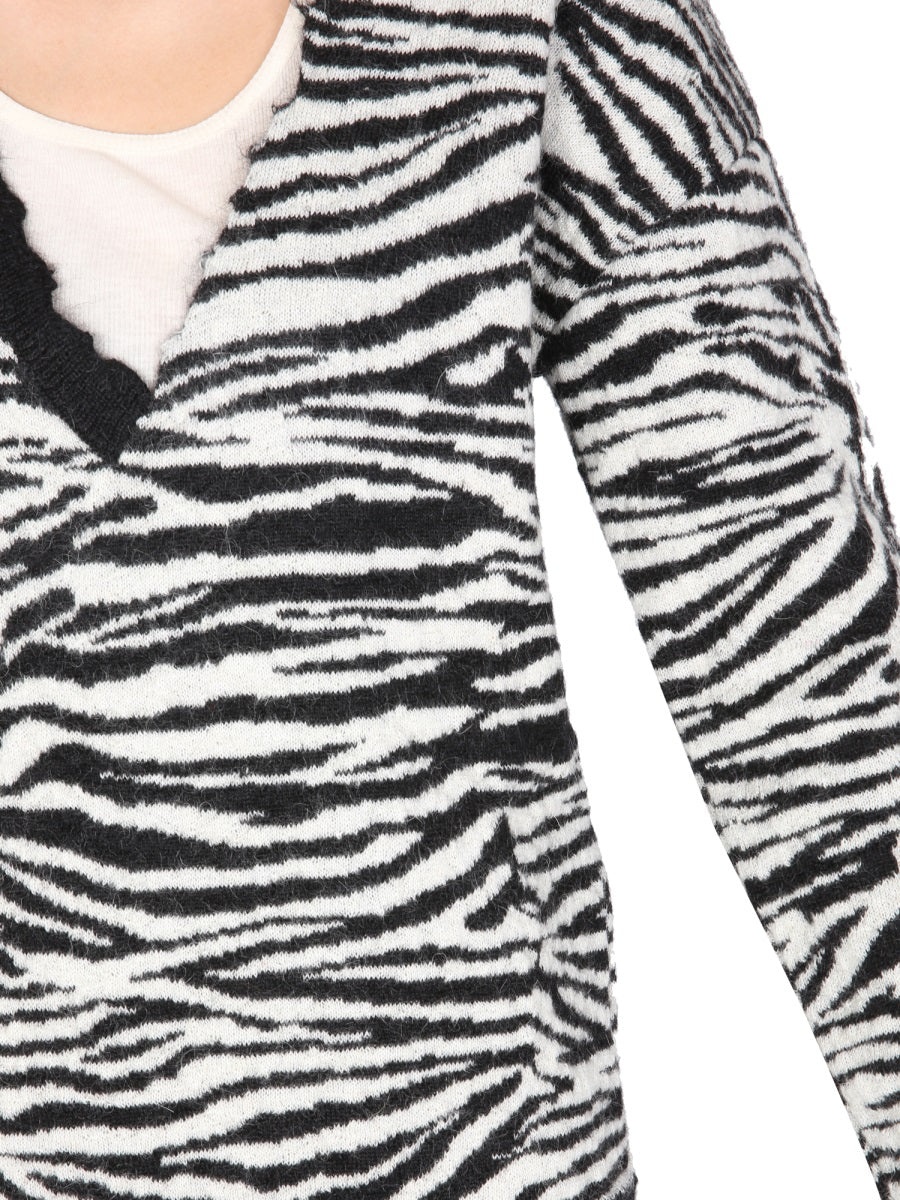 Saint Laurent Women V-Neck Sweater - 4