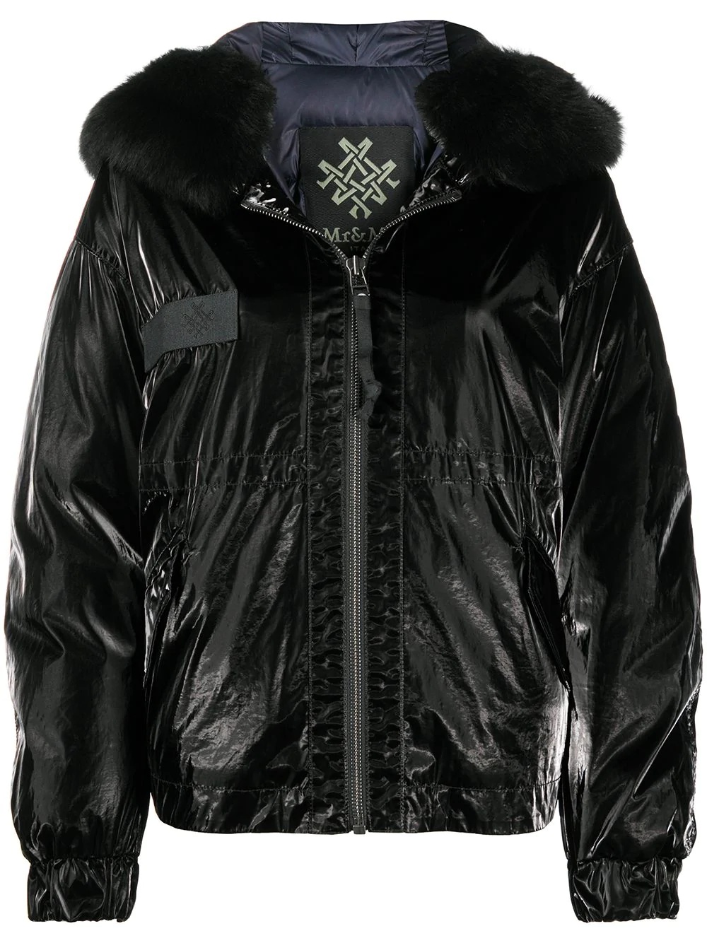 hooded padded jacket - 1