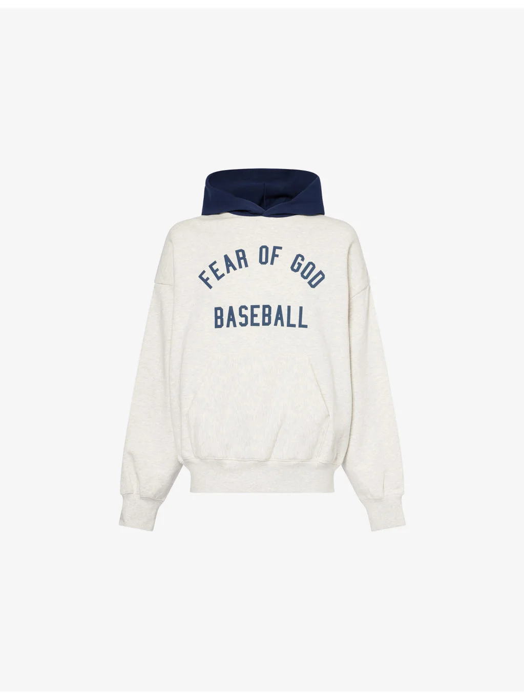FOG x ESSENTIALS x MLB Sport Brand-Print Cotton-Jersey Hoodie - 1