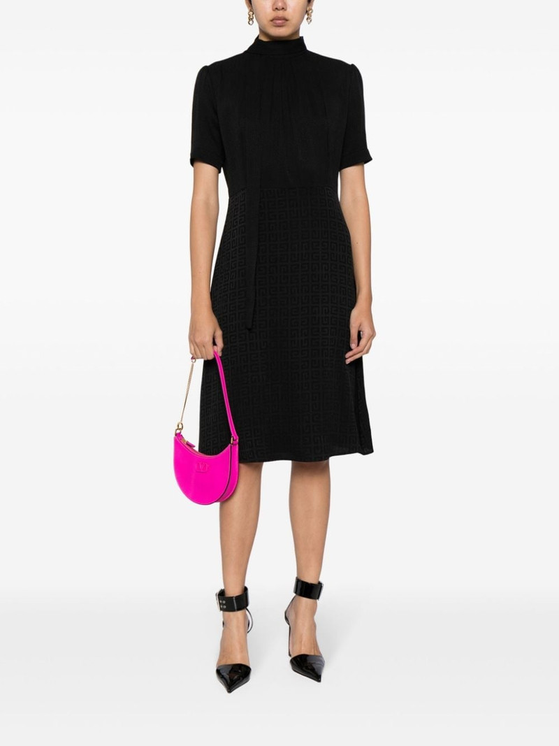 Givenchy 4G-jacquard silk midi dress outlook