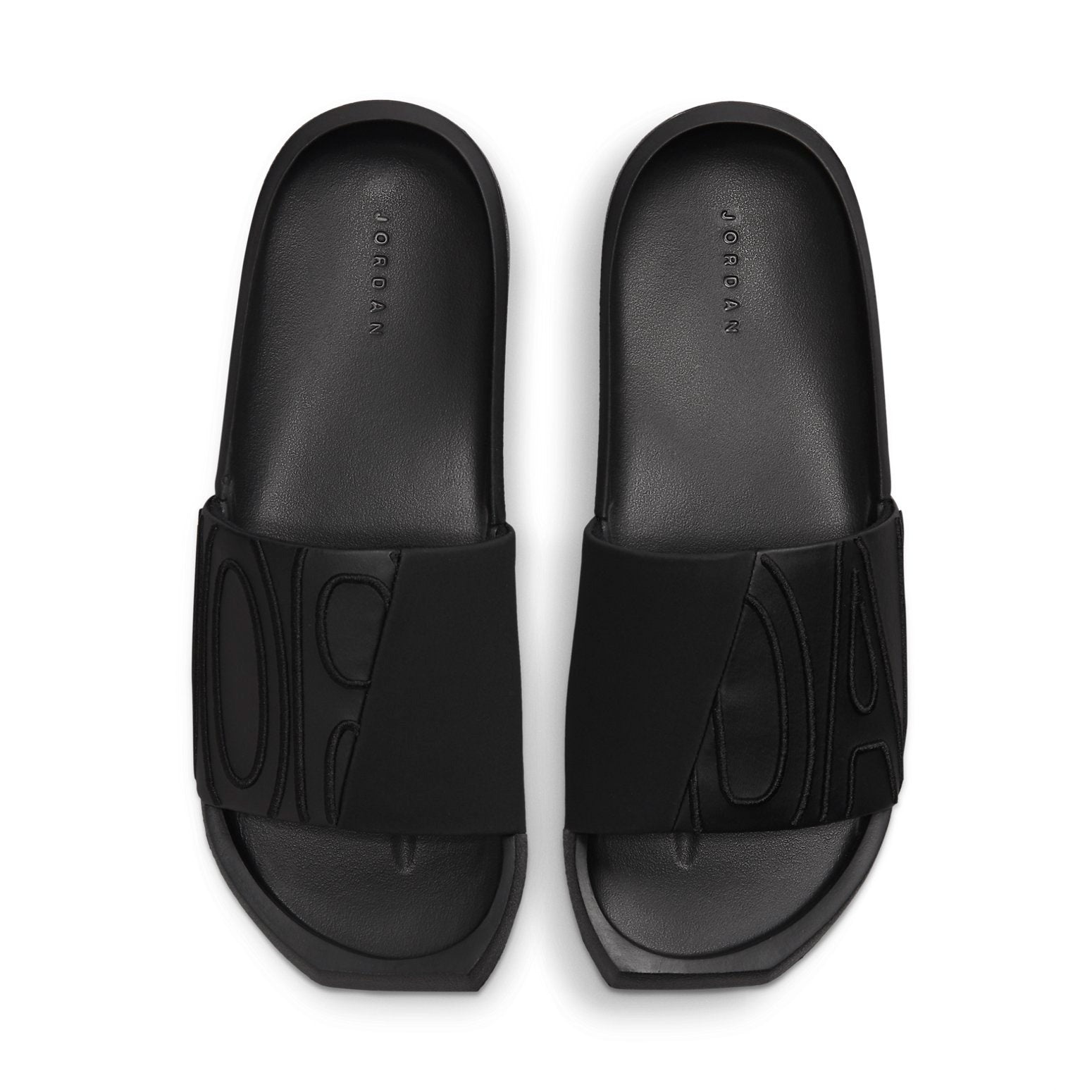 (WMNS) Air Jordan Nola Slide 'Triple Black' CZ8027-001 - 4