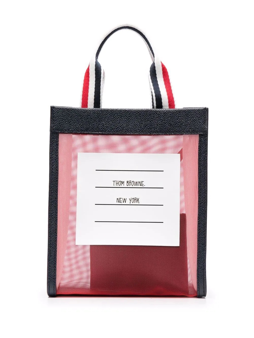 small RWB-handles tote bag - 1