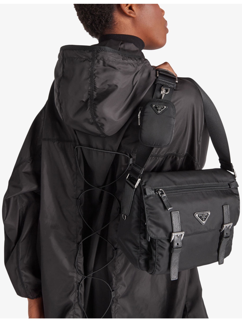 Re-Nylon recycled-nylon shoulder bag - 6