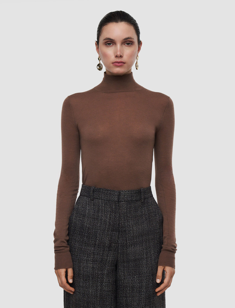 JOSEPH Cashair High Neck Jumper outlook