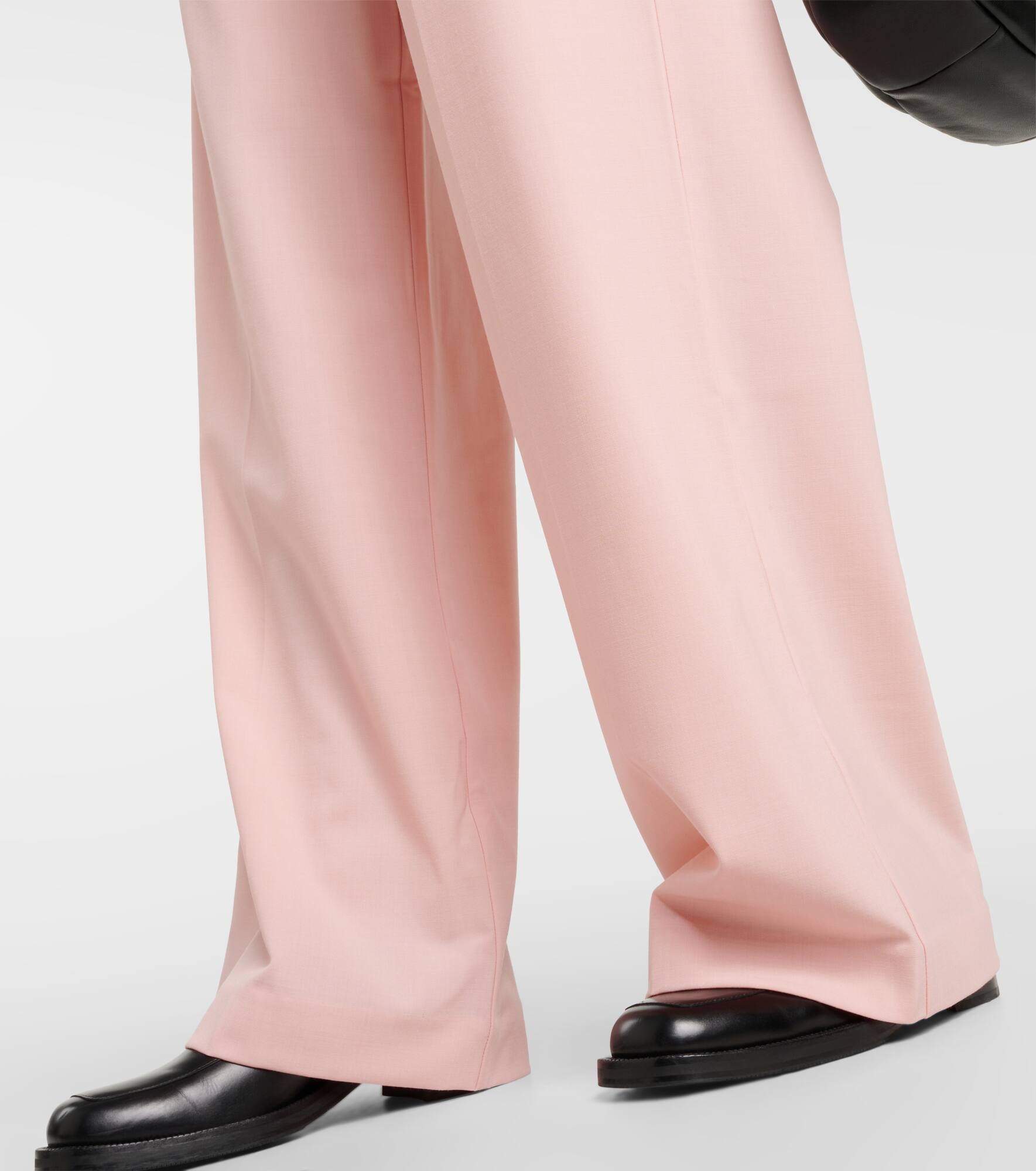 Dario mid-rise wide-leg pants - 5