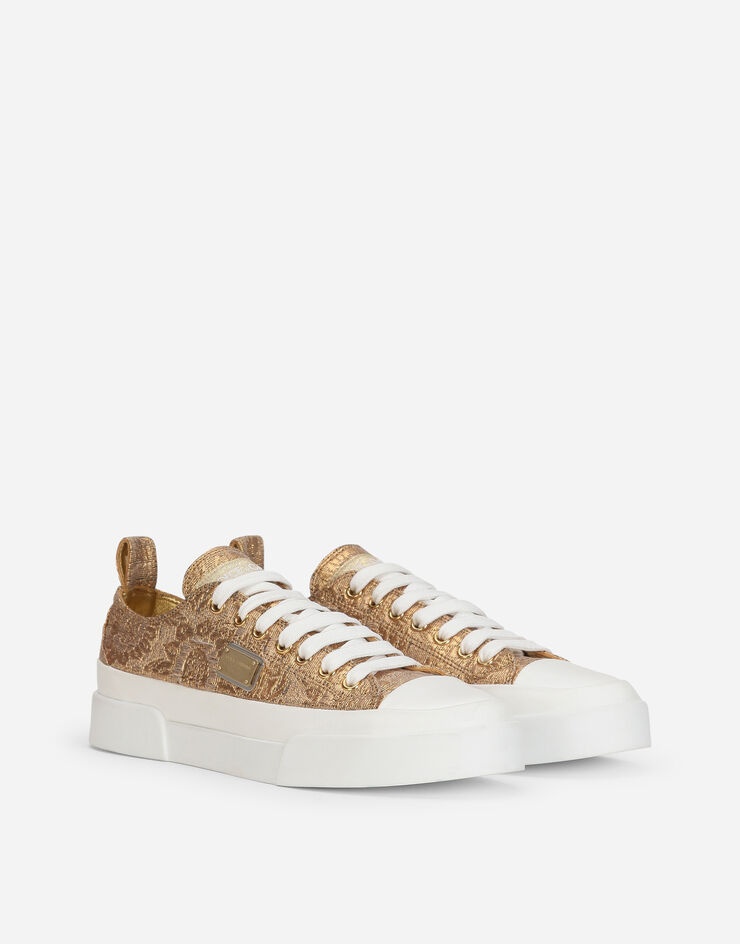 Brocade Portofino light sneakers with logo plate - 2