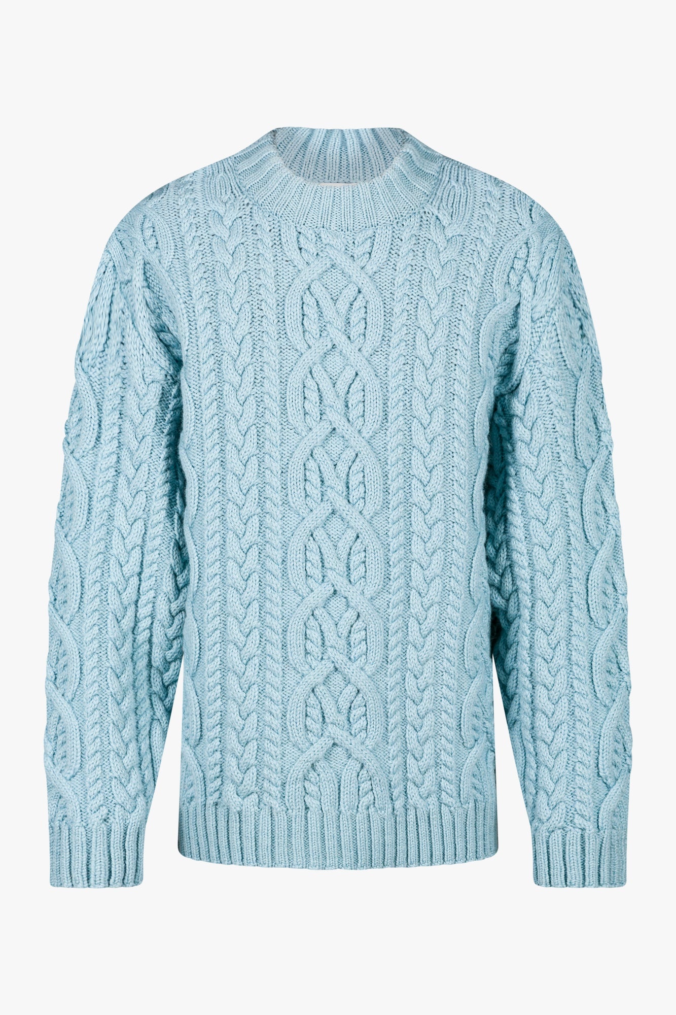CABLE KNIT SWEATER - 1