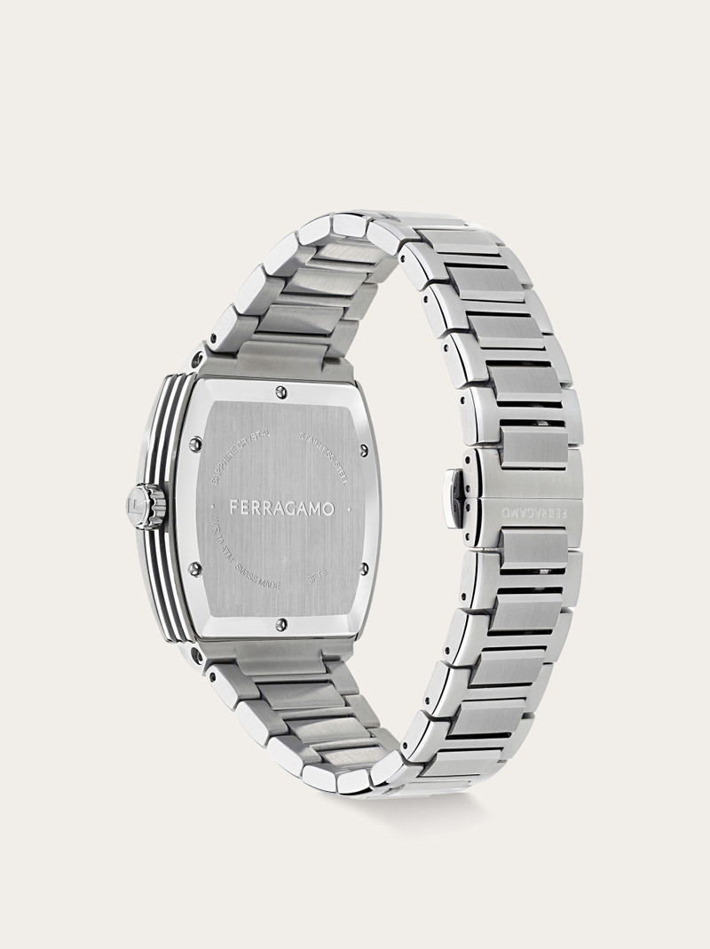 FERRAGAMO F80 Tonneau 3H Watch outlook