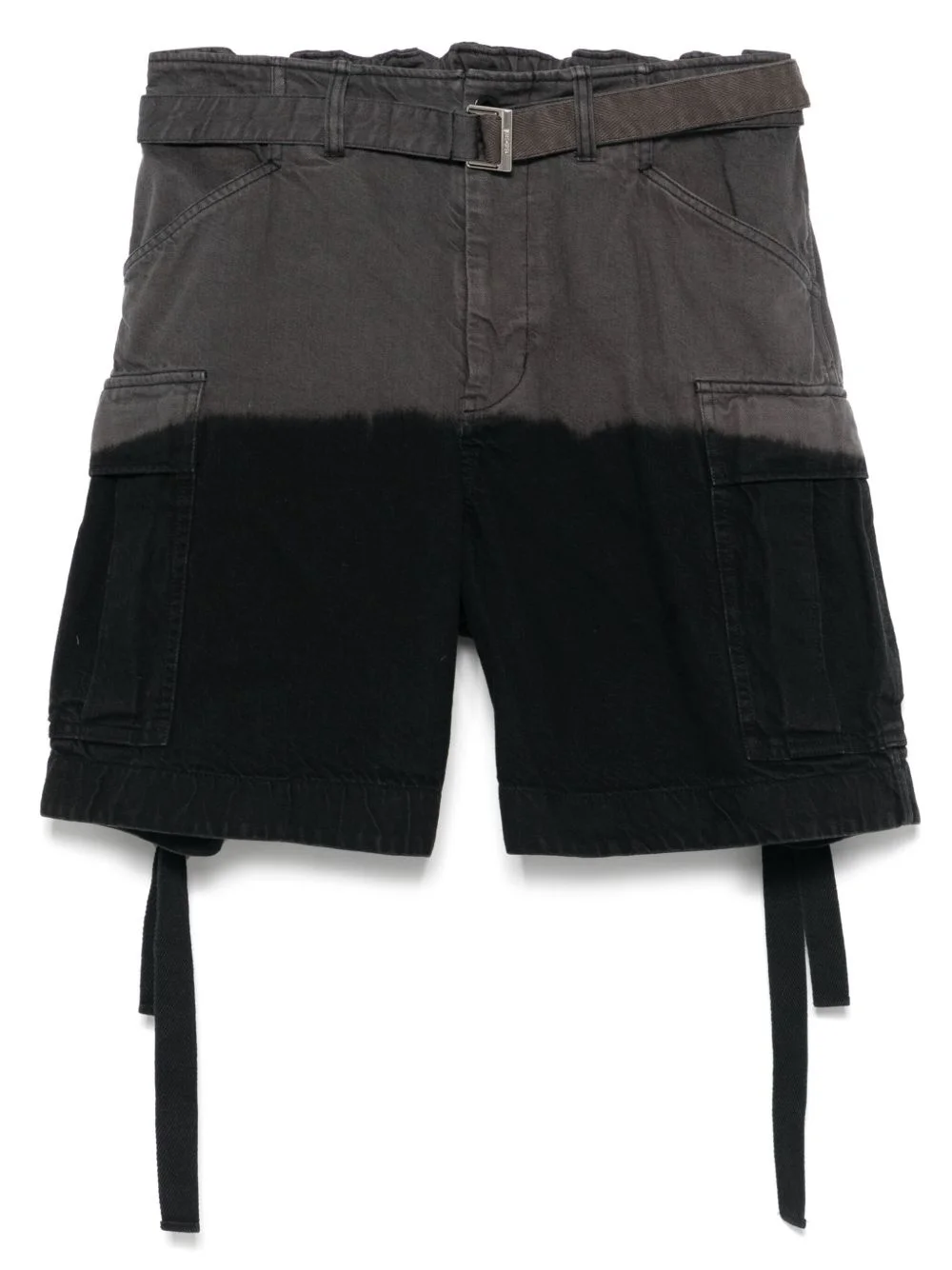 garment-dyed cargo shorts - 1