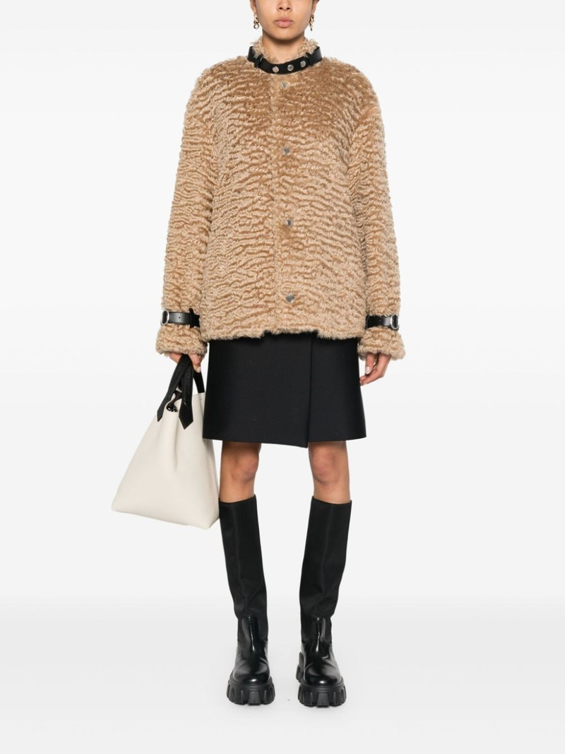 Jil Sander fur jacket outlook