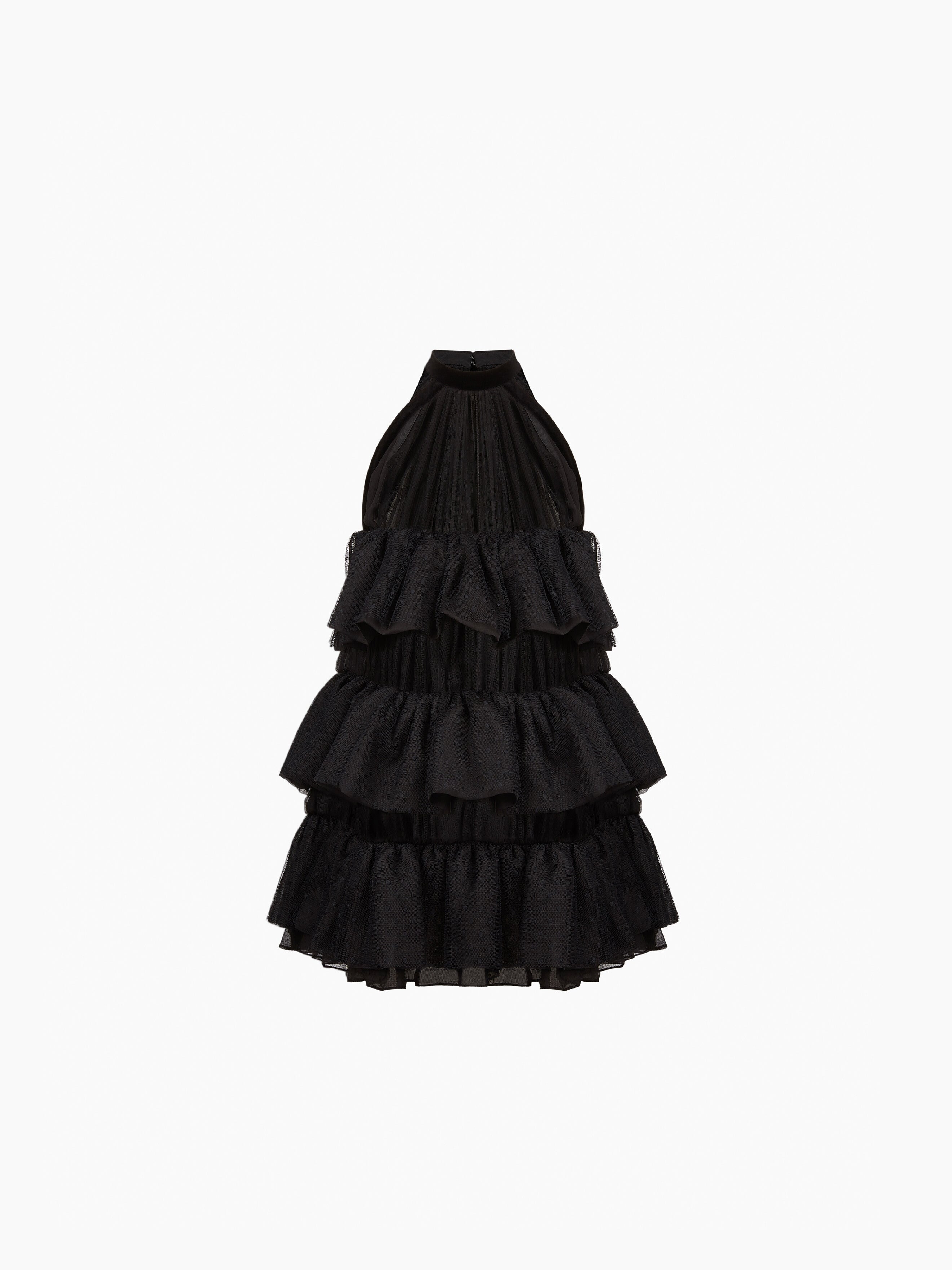 Halterneck Mini Dress - 5