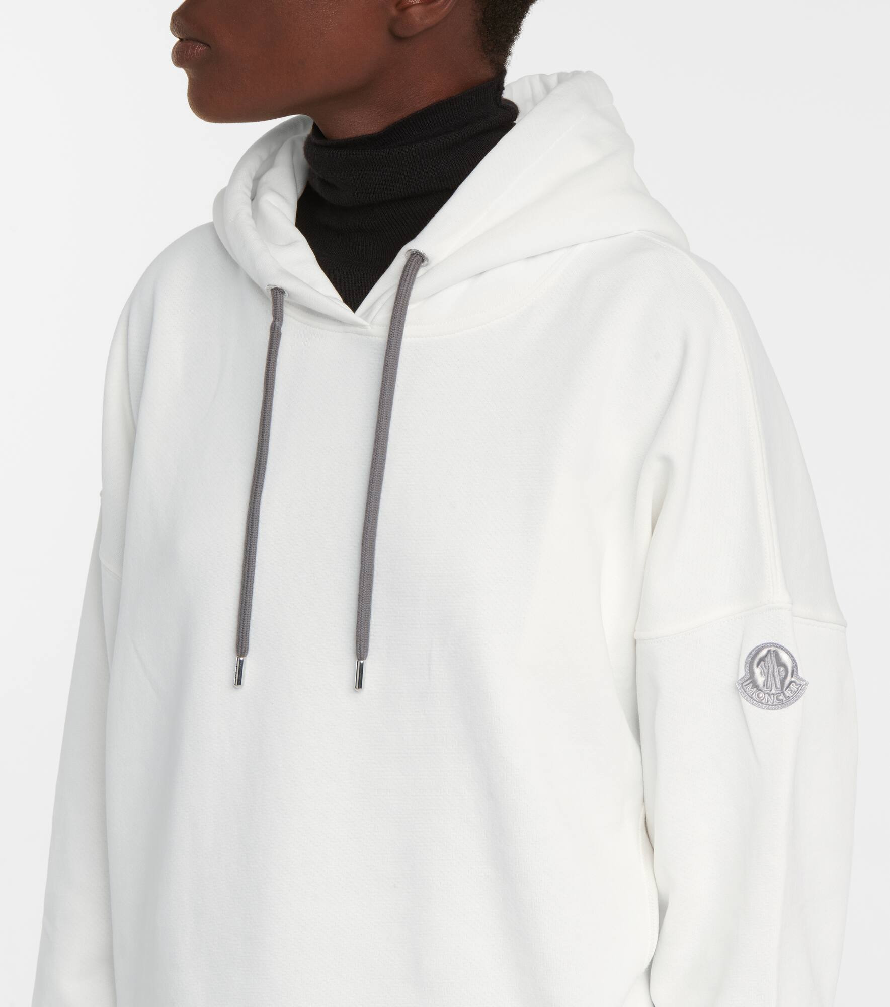 Cotton-blend hoodie - 4