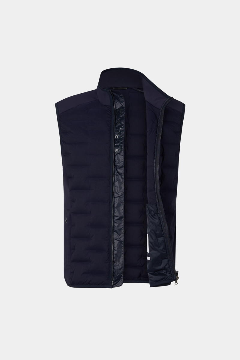 Daro Softshell down vest in Dark blue 7