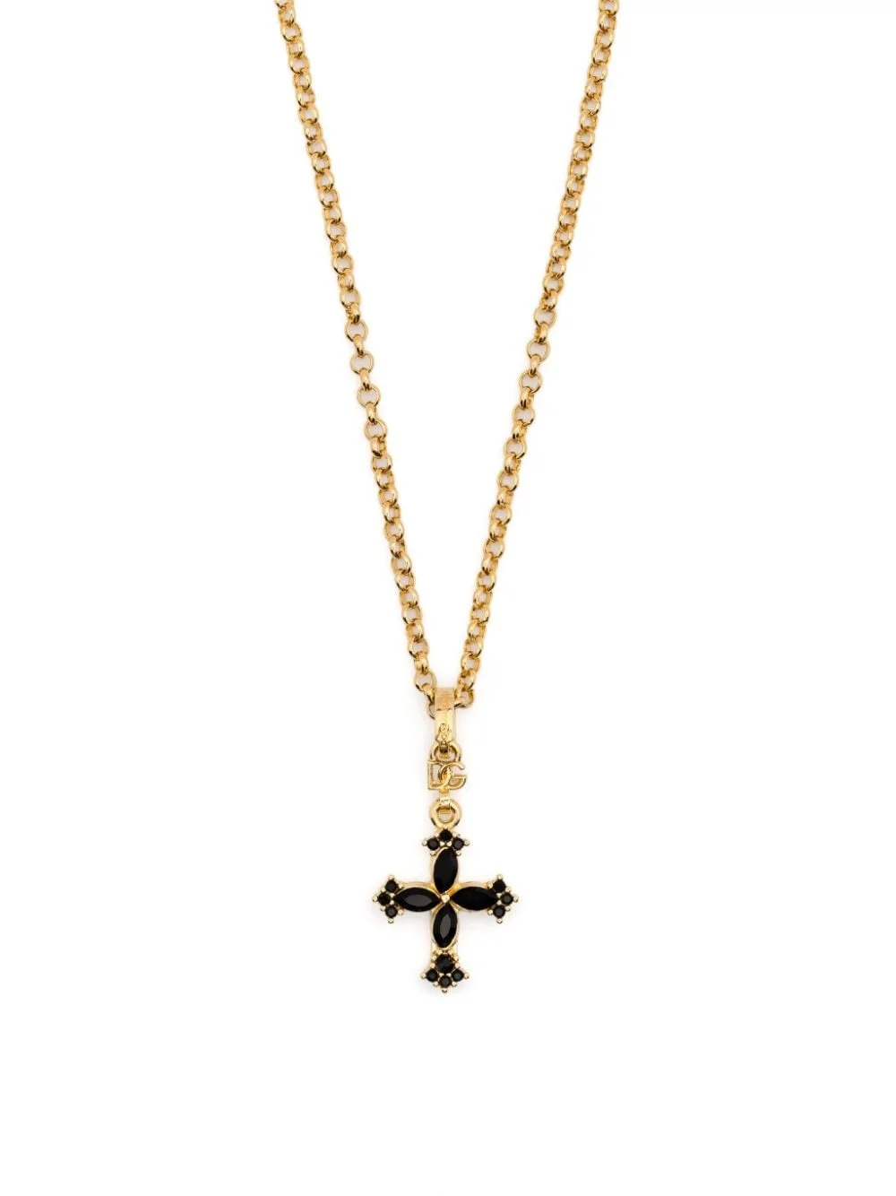 cross-pendant hain necklace - 1