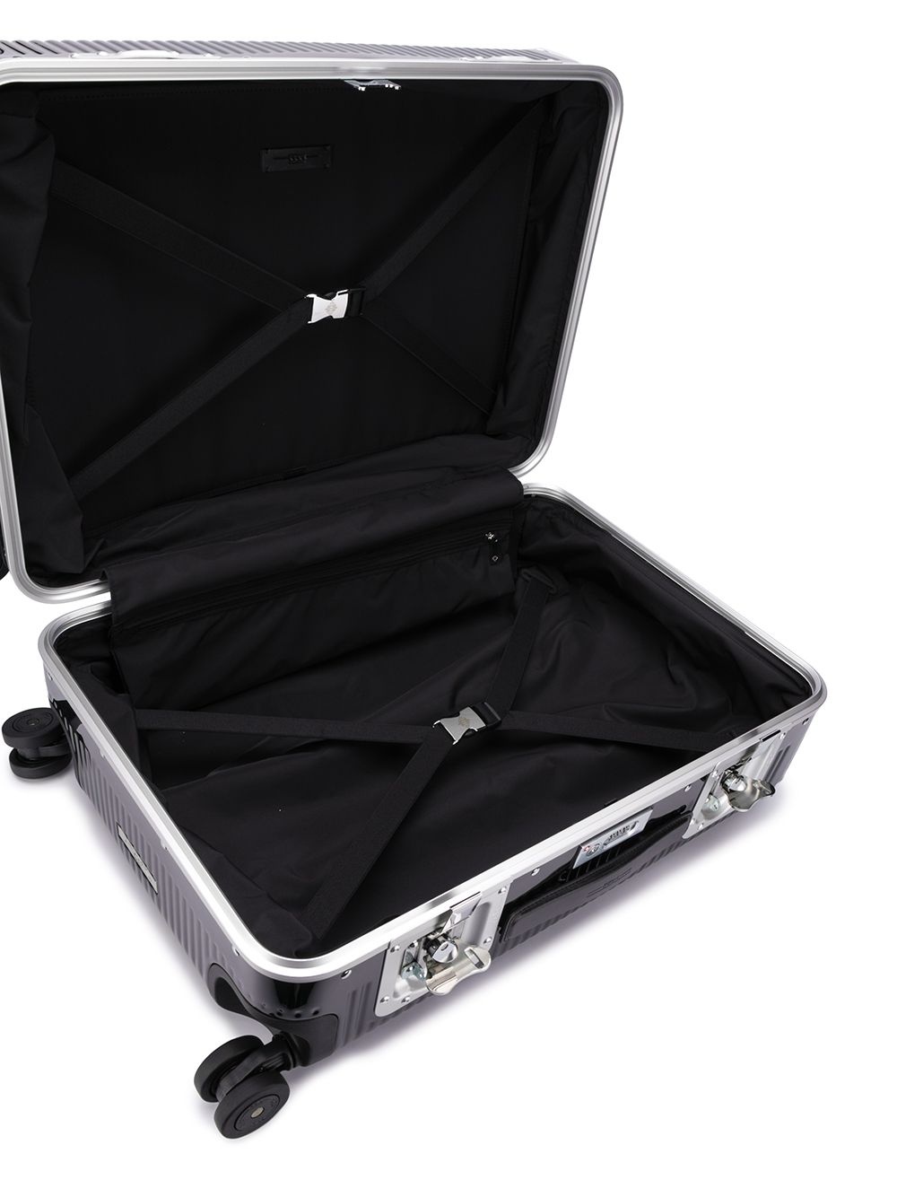 textured luggage trolley - 5